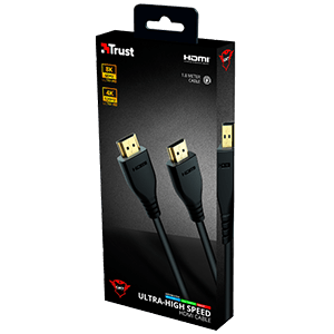 Cable HDMI 2.1 8K Trust Ruza PS4-PS5-XSX-NSW para PC Hardware, Playstation 5, Xbox One, Xbox Series X en GAME.es