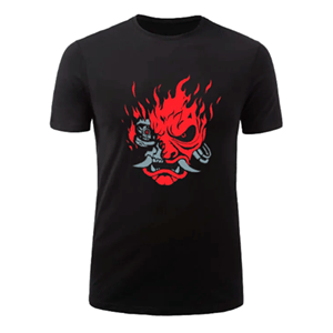 Camiseta Cyberpunk 2077 Samurai Talla XL