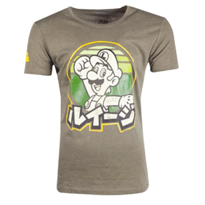 Camiseta Nintendo: Luigi Japanese Talla S Camiseta Nintendo: Luigi Japanese Talla S