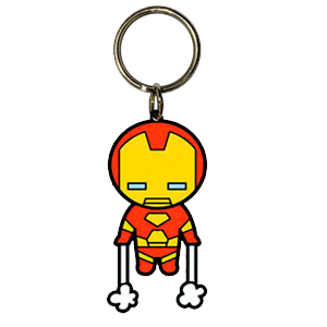 Llavero Marvel Iron Man Kawaii