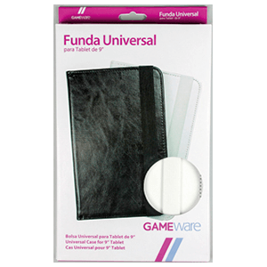 Funda Universal Blanca-Negra Tablet 9" GAMEware (REACONDICIONADO)