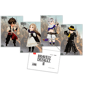 Bravely Default II - Set de postales Bravely Default II - Set de postales