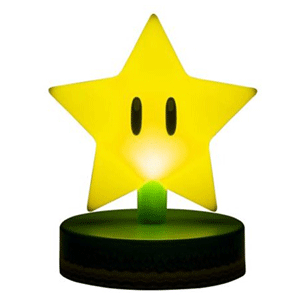 Lámpara Super Mario: Super Estrella Lámpara Super Mario: Super Estrella
