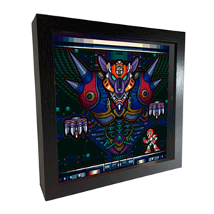Pixel Frames Mega Man Boss Fight S