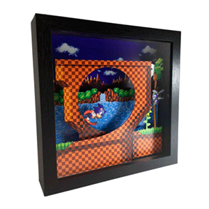Pixel Frames Sonic Loop L