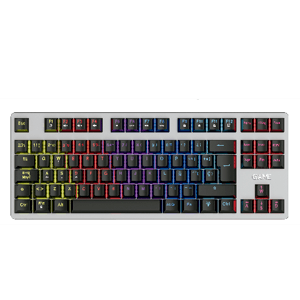 GAME KX522 TKL Aluminum Silver Edition Full-RGB Red Switch - Teclado Gaming Mecánico en GAME.es
