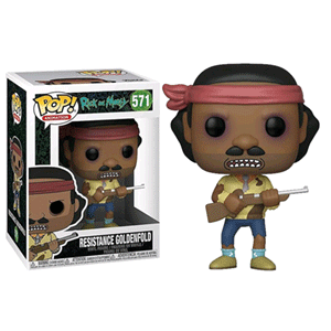 Figura POP Rick y Morty S6: Resistance Goldenfold