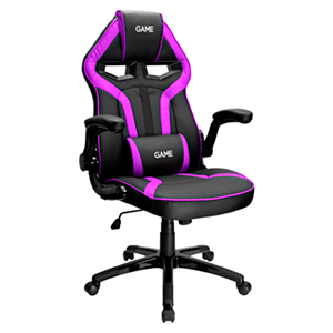 GAME Racing GT210 Morado-Negro -  Silla Gaming