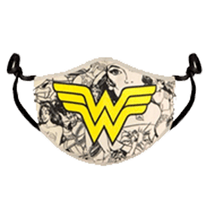 Mascarilla Ajustable DC: Wonder Woman
