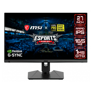 MSI Optix MAG274QRF QD - 27" - Rapid IPS - 2K WQHD - 165Hz - Nvidia GSync  - Monitor Gaming