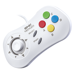 Gamepad Blanco para SNK Neo Geo Mini