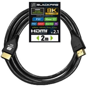 Cable HDMI 2.1 8K UltraHD Blackfire para PC Hardware, Playstation 5, Xbox One, Xbox Series X en GAME.es