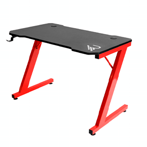 GAMING DESK - NEGRO-ROJO - Escritorio Gaming