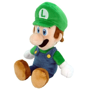 Peluche Super Mario Luigi 25cm