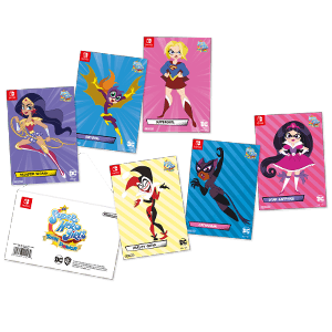 DC Super Hero Girls Teen Power - Set de postales