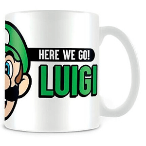 Taza Super Mario Luigi Here We Go