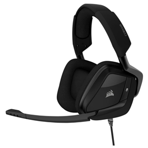 Corsair VOID ELITE SURROUND -Negro-Rojo- PC-PS4-PS5-XBOX-SWITCH-MOVIL - Auriculares Gaming
