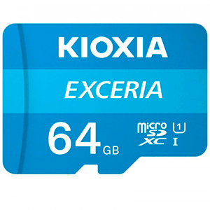 Memoria Kioxia Exceria 64Gb microSDXC UHS-I C10 R100