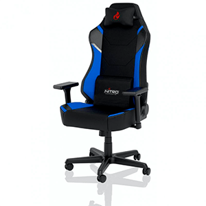 Nitro Concepts X1000 Gaming Negra - Azul - Silla Gaming
