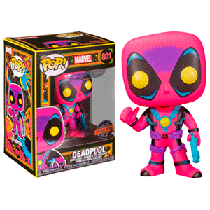 Figura POP Marvel: Deadpool Blacklight