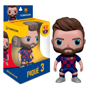 Figura Tminis Fútbol FCB Gerard Piqué 10 cm Figura Tminis Fútbol FCB Gerard Piqué 10 cm