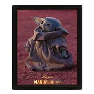 Cuadro 3D Star Wars The Mandalorian: Grogu para Merchandising en GAME.es