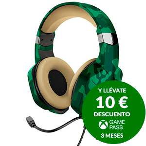 Trust - GXT323C CARUS -JUNGLE CAMO- Auriculares Gaming