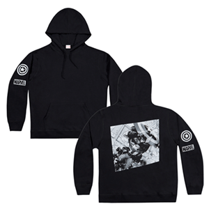 Sudadera Marvel X Wismichu Capitán América Talla L Sudadera Marvel X Wismichu Capitán América Talla L