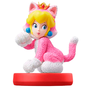 Figura Amiibo Peach Tanooki Rosa (REACONDICIONADO)