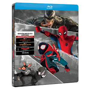 Spider-man Colección 4 Películas - Steelbook