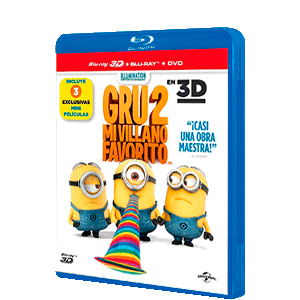 Gru Mi Villano Favorito 2 (BD + 3D)