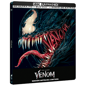 Venom 4K + BD + BD Extras - Edición Steelbook