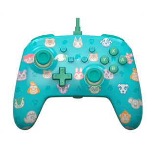 Controller con Cable PowerA Animal Crossing -Licencia oficial-