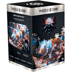 Puzzle The Witcher: Geralt & Triss 1.000 piezas