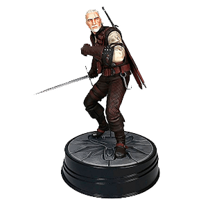 Estatua The Witcher 3: Geralt con Armadura Mantícora 20cm