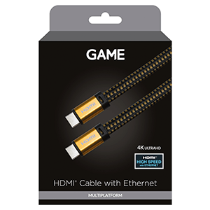 GAME GM942 Cable HDMI 4K 3D PS5-PS4-XSX-XONE-NSW-PC para Nintendo Switch, PC, Playstation 4, Playstation 5, Xbox One, Xbox Series X en GAME.es