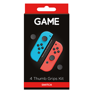 GAME GM621 Set de 4 Grips para Nintendo Switch