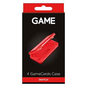 GAME GM645 Caja para 4 Juegos Nintendo Switch