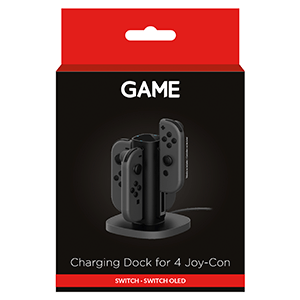 GAME GM706 Estación de recarga para Joy-Con para Nintendo Switch en GAME.es