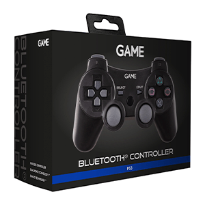 regalo rasguño fuerte GAME GM284 Mando Bluetooth Negro. Playstation 3: GAME.es