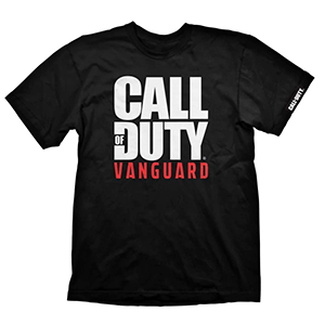 Camiseta Call of Duty Vanguard: Logo Talla M para Merchandising en GAME.es