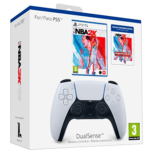 Pack NBA 2K22 + DualSense + Lote Jumpstart de NBA 2K22