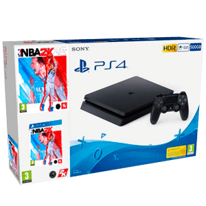 Negrita lente barrera Playstation 4 500Gb + NBA 2K22. Playstation 4: GAME.es