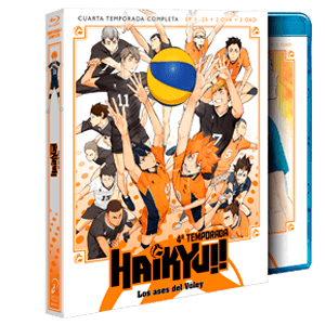 Haikyu Temporada 4 - Episodios 1 a 25 y 5 OVAs
