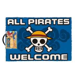 Felpudo One Piece: All Pirates Welcome