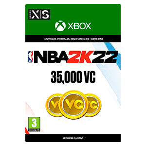 NBA 2K22: 35,000 VC  XSX o XBOX ONE
