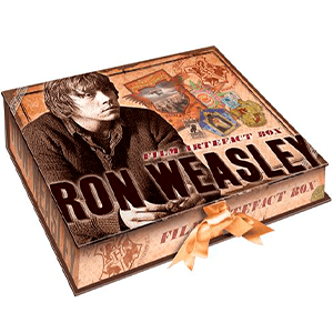 Caja De Recuerdos harry potter ron weasley cofre artefacto the noble collection box