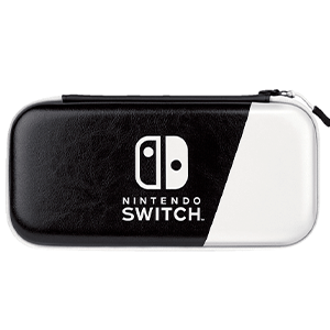 Funda Slim Travel Deluxe Blanco/Negro para Nintendo Switch PDP -Licencia oficial-