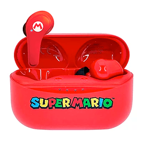 Auriculares Earpods OTL Super Mario Red para Android, iOs, Nintendo Switch, Playstation 3, Playstation 4, Universal en GAME.es