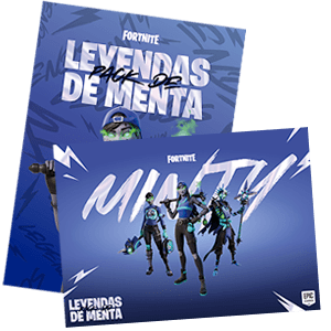 Fortnite Pack Leyendas de Menta - póster